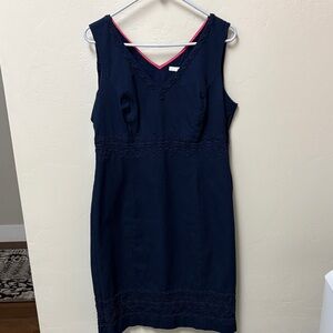 Boden sleeveless v neck dress